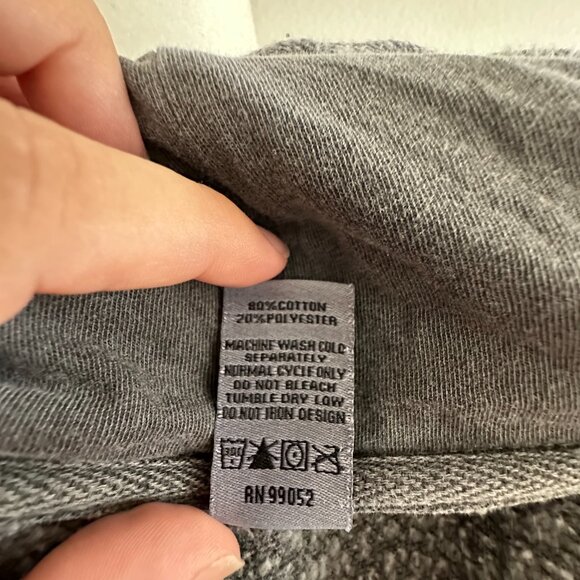 Daddy Yankee “Legendaddy” Hoodie - Medium - Charcoal Gray with Gold Print - Picture 8 of 8